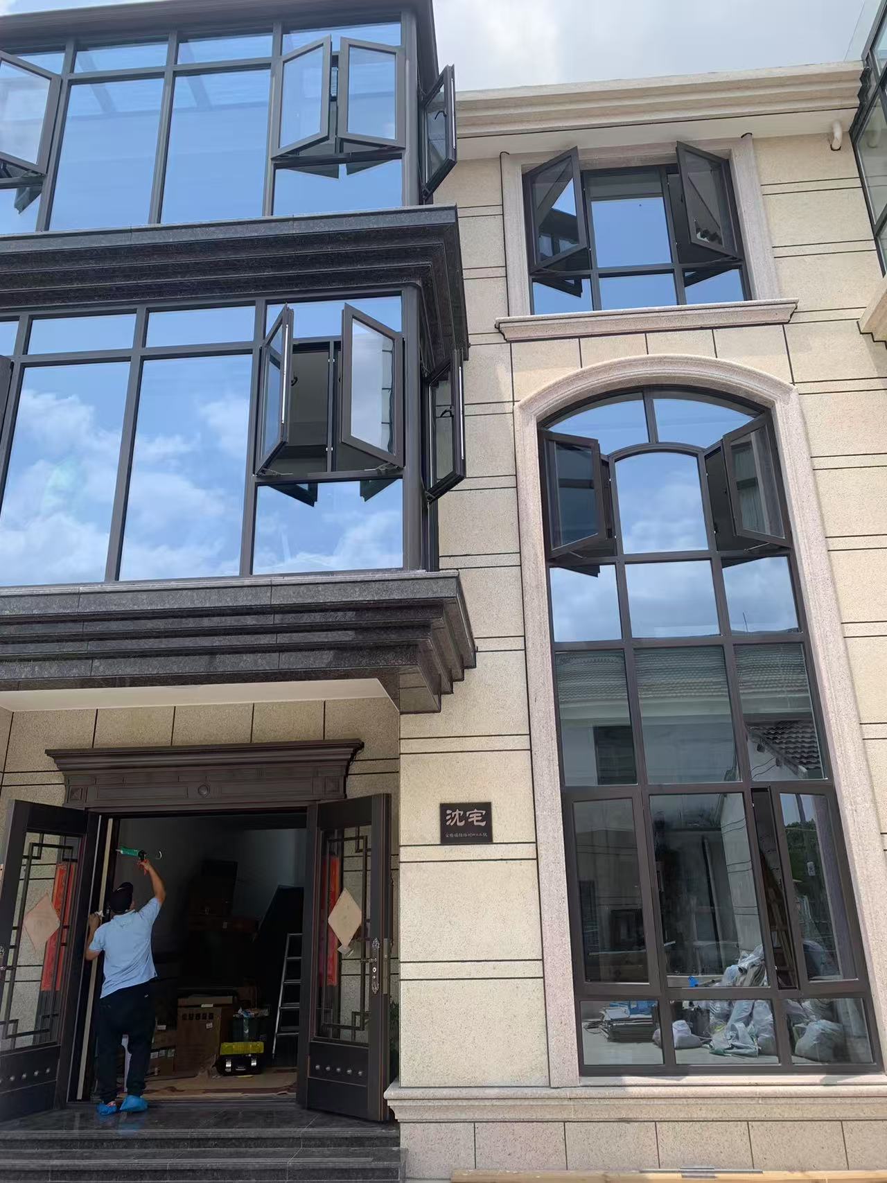 宣橋農(nóng)村自建房安裝韋柏紗門紗窗